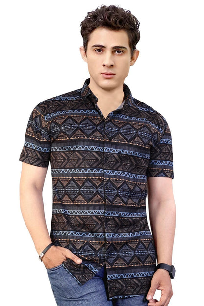 Men's Printed Casual Shirt