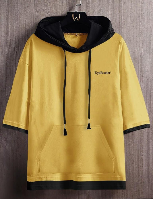 Men's Casual Hooded T-shirt