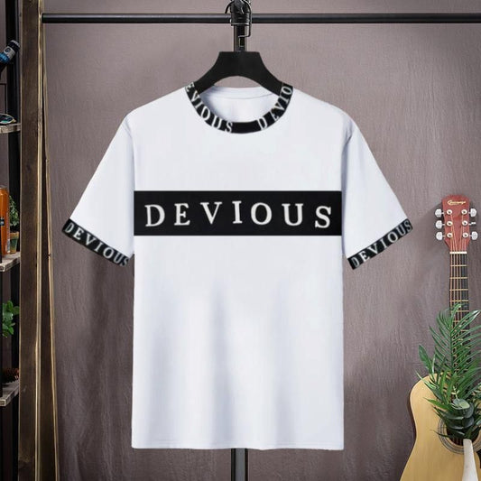 Cotton Blend Printed Half Sleeves Mens Round Neck T-Shirt