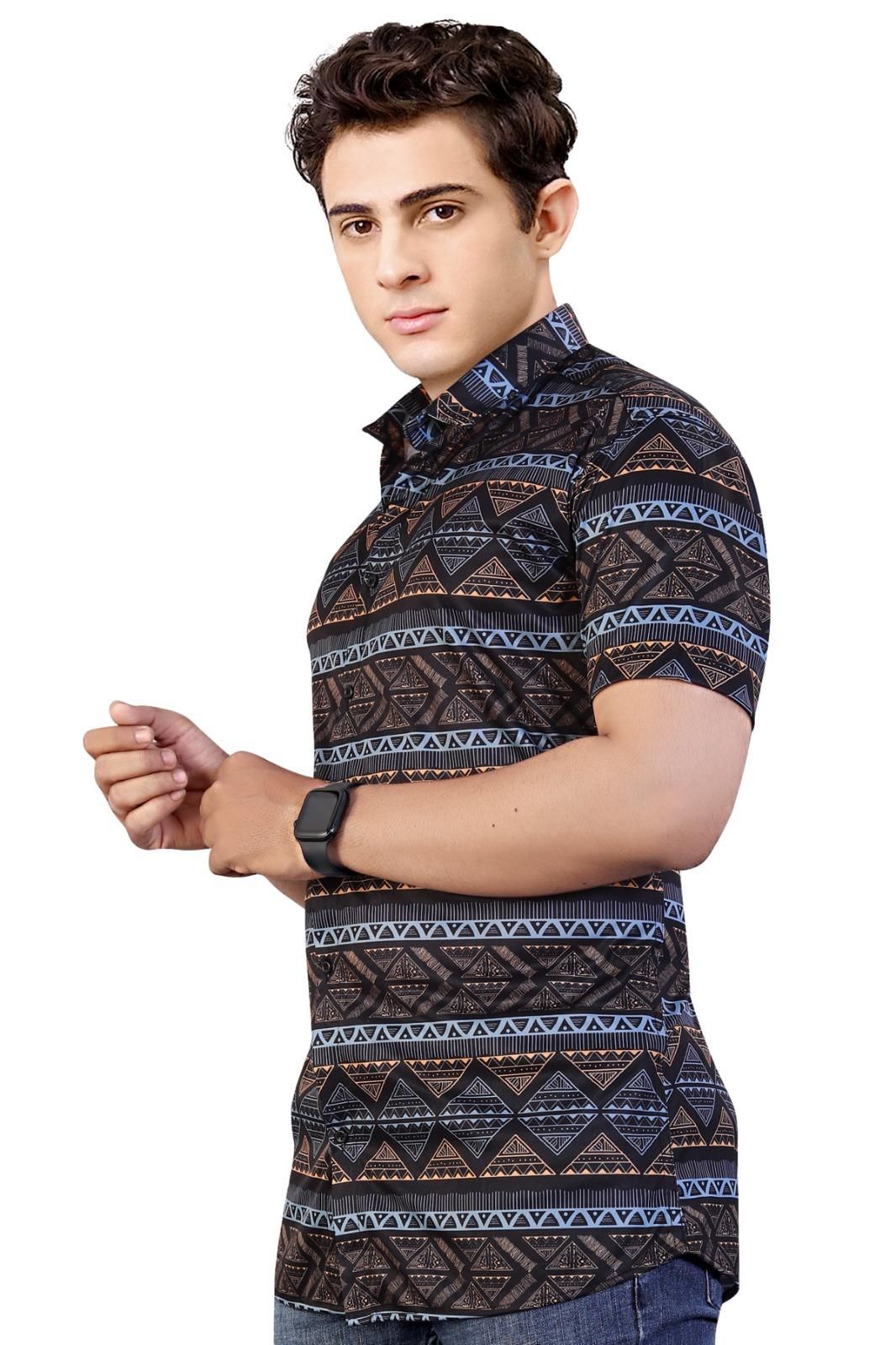 Men's Printed Casual Shirt