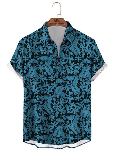 Latest Men's Cotton Slub Printed Shirt