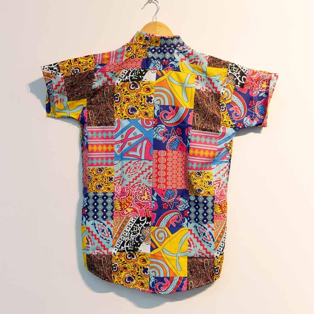 Trendy Men's Printed Shirt